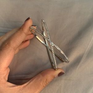 Diamond Criss-cross Bracelet